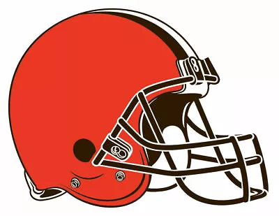 Cleveland Browns Helmet Sticker Vinyl Decal / Sticker SIZES 3 -12  • $3.25