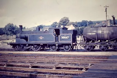 Steam Railway Colour Slide  M7 0-4-4T 30667 At Seaton Junction Devon 1961 • £0.99