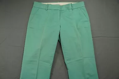 J Crew Stretch Cotton Café Capri Washed Chino Pants. Washed Aqua Women's 2. GUC • $17.99