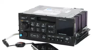 1995-2002 Chevy GMC Truck Van Radio AM FM Cassette W Aux Input Bluetooth Music • $314.50