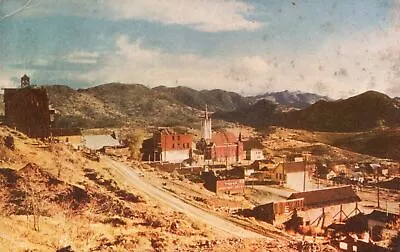 Vintage Postcard 1947 Virginia City Nevada Famous Mining Town Early West Wesco • $8.09