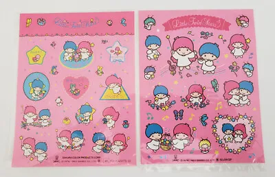$22.95 • Buy 2 X Vintage 1993 Sanrio LITTLE TWIN STARS Stickers Sealed Japan RARE LOT!