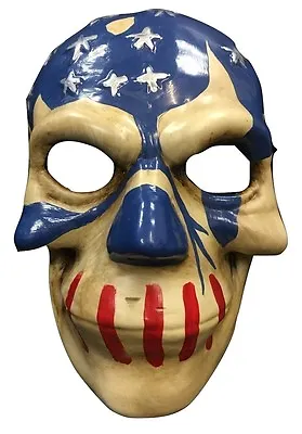 The Purge Usa Plastic Movie Fancy Dress Mask Child Adult Cosplay Election Year 3 • $60.14