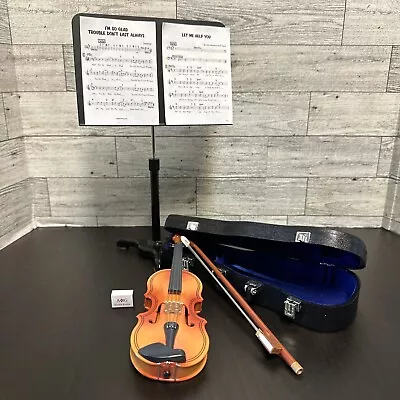 American Girl Violin Set With Case Music Stand & Rosin Pleasant Company • $29.99