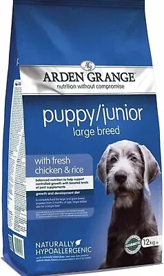 £29.99 • Buy *DAMAGED*Arden Grange Dog Food - Large Breed, Fresh Chicken And Rice, 12 Kg