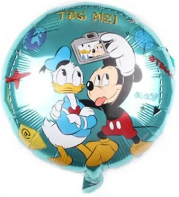 Disney Mickey Mouse Foil Balloon Birthday Party 1st Birthday Baby Shower Donald • $4.50