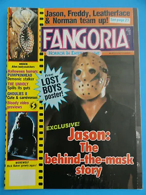 Fangoria Magazine #68 Oct 1987 Jason Pumpkinhead The Unhol W/lost Boys Poster • $55