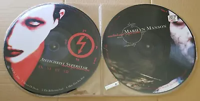 RARE! Marilyn Manson  Antichrist Superstar  Double 2xLP Picture Disc Vinyl EX! • $344.99