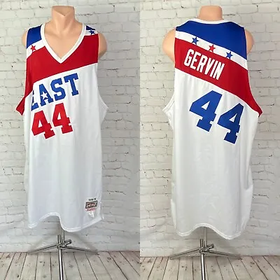 George Gervin #44 All Star East Mitchell And Ness Vest Basketball Jersey NBA Men • $94.99
