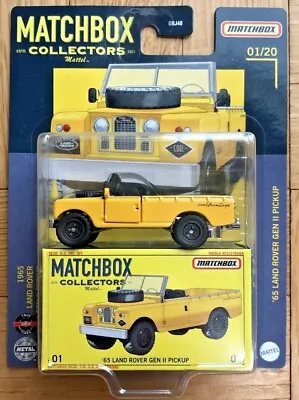 NEW 2021 MATCHBOX COLLECTORS 1965 Land Rover Gen II Pickup  HARD TO FIND  • $19.99