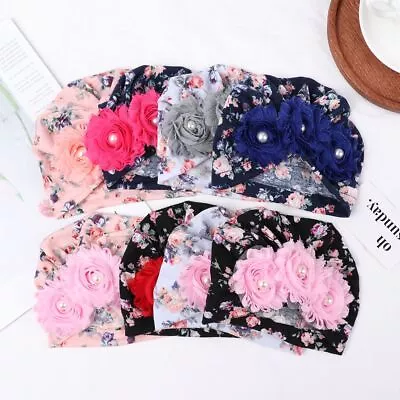 Lovely Newborn Indian Style Head Wrap Beanie Soft Hat Turban Cap Infant Hat • $8.34