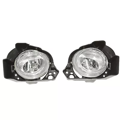 Pair Front Bumper Fog Light Lamps W/Bracket+Bulbs For Mazda 3 AXELA 2014-2016 • $50.69