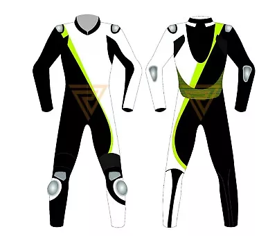 $349.99 • Buy Motorcycle Suit Motorbike Leather Riding Suit Racing/street Custom Made 1pc 2pc
