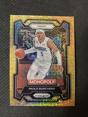 2023 Panini Prizm Monopoly Paolo Banchero Gold Money Shimmer /500 Orlando Magic • $11.50