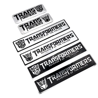 Transformers Autobot/Decepticon Car Body Fender Door Trunk Emblem Badge Sticker • $10.49