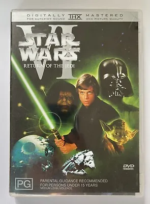 Star Wars Vi ~ Return Of The Jedi ~ DVD ~ Digitally Mastered ~ Free Postage • $5.95