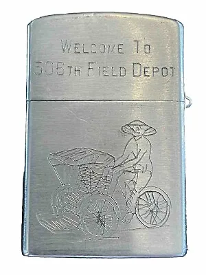 Welcome To 506th Field Depot Vietnam War Japan Lighter • $49.99