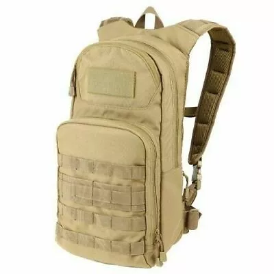 Molle Fuel Hydration Pack Backpack Bag 2.5 Liter Water Bladder Carrier-TAN • $59.99