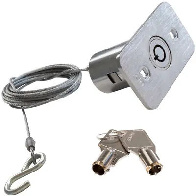 Garage Door External Release Device - Round Key Type With 8' Cable • £19.95