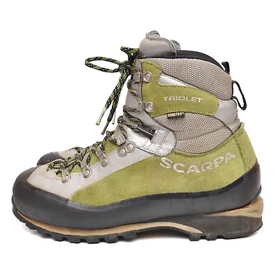 Scarpa Triolet Hikink Trekking Mountaineering  Womens Boots Sz EUR 39 / US 7.5 • £48.25