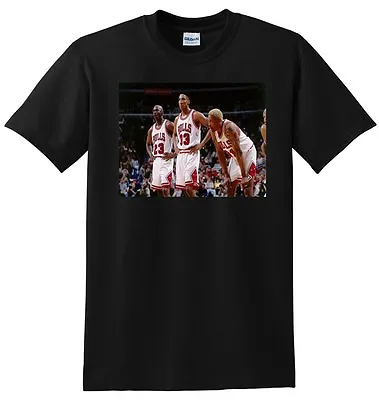 MICHAEL JORDAN T SHIRT Chicago Bulls Scottie Pippen Rodman SMALL MEDIUM L Or XL • $24.99