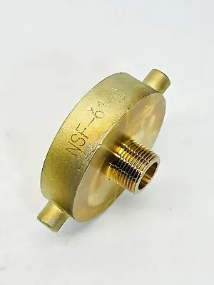 Fire Hydrant Brass Hose Adapter 3  X 3/4  • $34