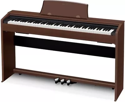 Casio PX-770 BN Privia Full Size Digital Home Piano Brown - 88 Full Size Keys • $699.95