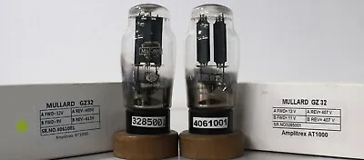 GZ32 Mullard Made In England Amplitrex Tested 1 Match Pair Pcs • $170