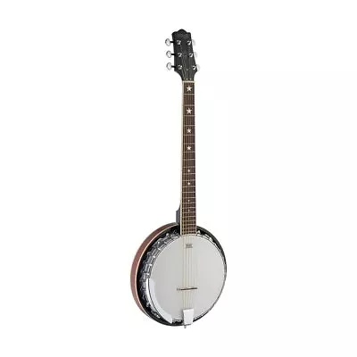 Stagg 6-String Deluxe Bluegrass Banjo W/ Metal Pot - BJM30 G • $389.99