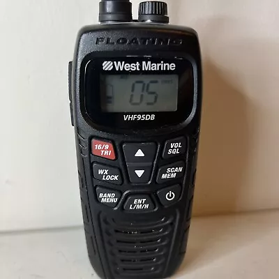 $59.99 • Buy West Marine - VHF95DB Floating Two-Way Marine Radio