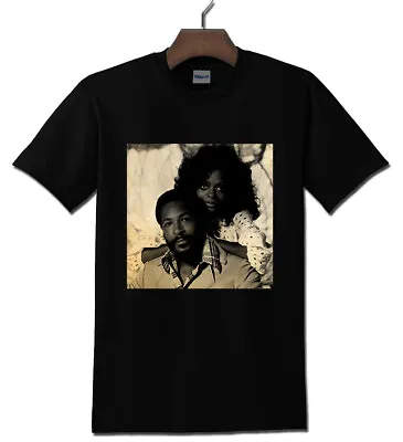 Marvin Gaye & Dianna Ross Vintage Soul R&B Black T-shirt S - 5XL • $20.99