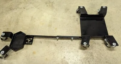 Ox Built Black Motorcycle Dolly fully Adjustable 24 -48 X4 X13  1250lb Capacity • $250