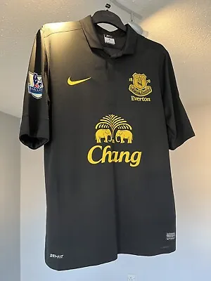 £19.99 • Buy Nike Everton 2012-2013 Mens Football Away Shirt Top Medium, Genuine Shirt