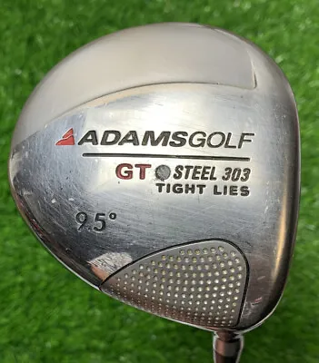 Adams Golf GT Steel 303 Driver 9.5° Regular Flex Steel Shaft RH(SOME SCUFFS)1296 • $30.69