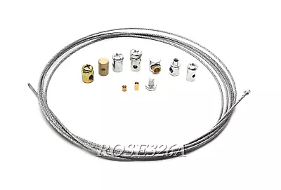 $9.99 • Buy Universal Throttle & Choke Cable Repair Kits For Suzuki Motorcycle ATV Quad Bike