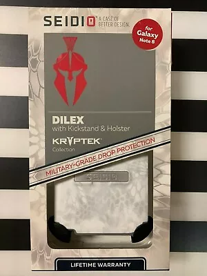 $23.99 • Buy SEIDIO DILEX W/ Kickstand & Holster - Samsung Galaxy NOTE 8 KRYPTEK Yeti *N*E*W*