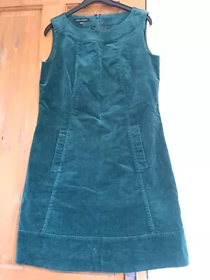 Ladies Laura Ashley Dark Green Tunic Dress Size 12 • £19.99