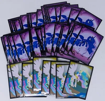 My Little Pony Card Game Sleeves Standard Size Nightmare Moon And Celestia - New • $4.99