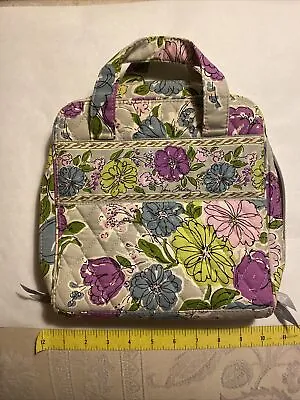 Vera Bradley Watercolor Tech Electronic Organizer Makeup Travel Storage Bag Case • $13.99
