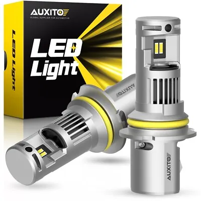 AUXITO 9007 LED Headlight Bulbs Kit HB5 High Low Dual Beam 6000K Super White Q16 • $47.99