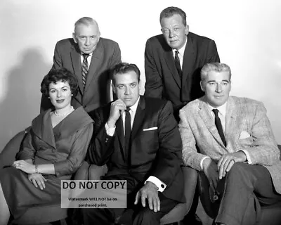  Perry Mason  Cast From The Television Legal Drama - 8x10 Photo (mw924) • $8.87