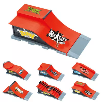 Skate Park Ramp Kit Tech Deck Mini Fingerboard Finger Boards Ultimate Park Toy • $23.68