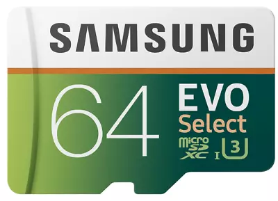 Authentic Samsung Evo 64gb Microsd Memory Card Micro-sdxc High Speed Class 10 • $14.99