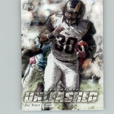 $1.60 • Buy 2014 Topps Greatness Unleashed Zac Stacy St. Louis Rams #GU-ZS