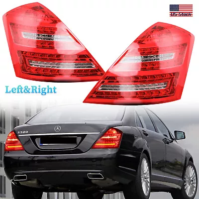 LH+RH Side Tail Lights For 2010 2011 2012 2013 Mercedes Benz W221 S600 S63 AMG • $232.99