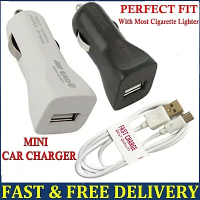 Fast Car Charger USB Port IPhone Samsung IPad Cigarette Lighter Socket Adapter • £4.89