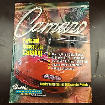 1999 Camaro Parts & Accessories Catalog 1967-1999 Classic Industries • $11.69