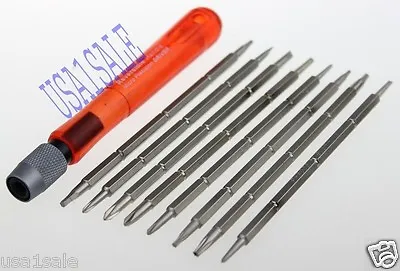 16 IN 1 Reversible Handle LAPTOP/MACBOOK Screwdriver Tool Set T6 T5 HIGH QUALITY • $13.99