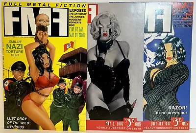 Full Metal Fiction LOT 1997 Smilin' Nazi Torture Marilyn Monroe Razor - HTF • $29