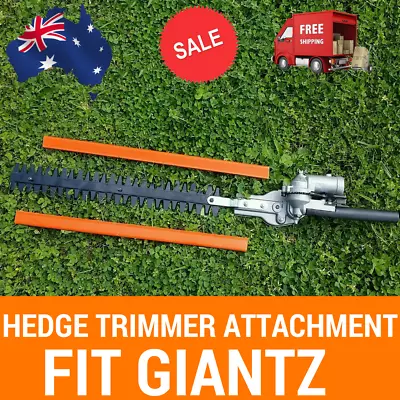 Hedge Trimmer Attachment  Fit SHOGUN 62CC Brushcutter Chainsaw Trimmer TMM620 • $74.99